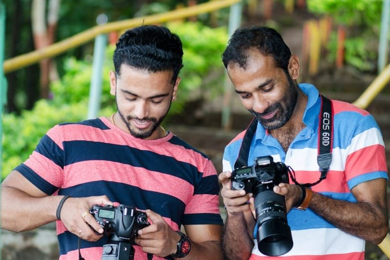Traditional festival candid portrait